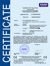 Thyristor EMC CERTIFICATE